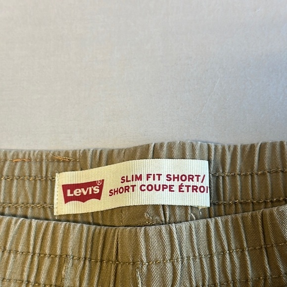 Levi's Tan Casual Shorts with Elastic Waistband - Picture 4 of 5